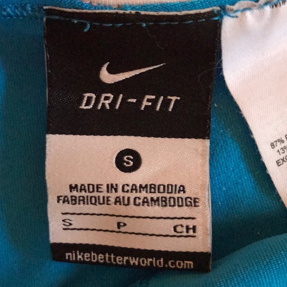 Blue and white Nike tennis skirt - Picture 5 of 5